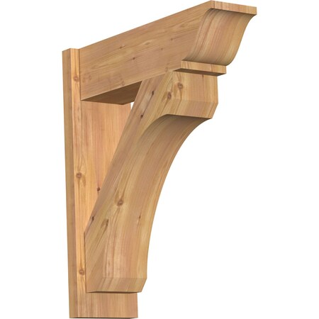 Ekena Millwork Legacy Traditional Smooth Outlooker, Western Red Cedar, 7 1/2"W x 24"D x 28"H OUT08X24X28LEC01SWR